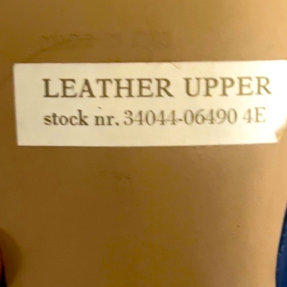 Vintage Deadstock 60s/70s Town & Country Royal Blue Leather Ankle Booties NWB - Picture 6 of 8